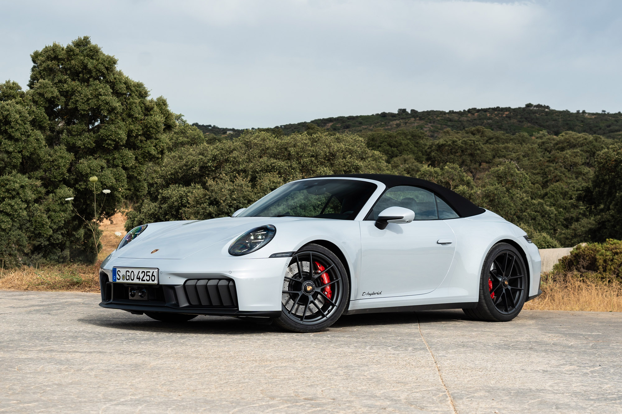 2025 Porsche 911 Carrera GTS Cabriolet in Ice Gray