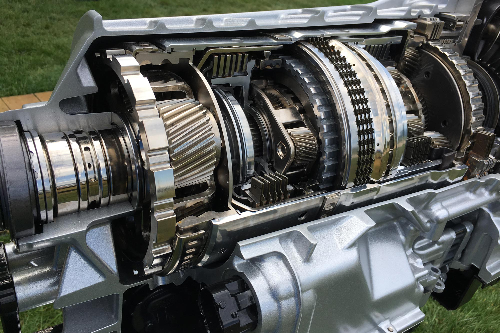 A Ford 10-speed transmission