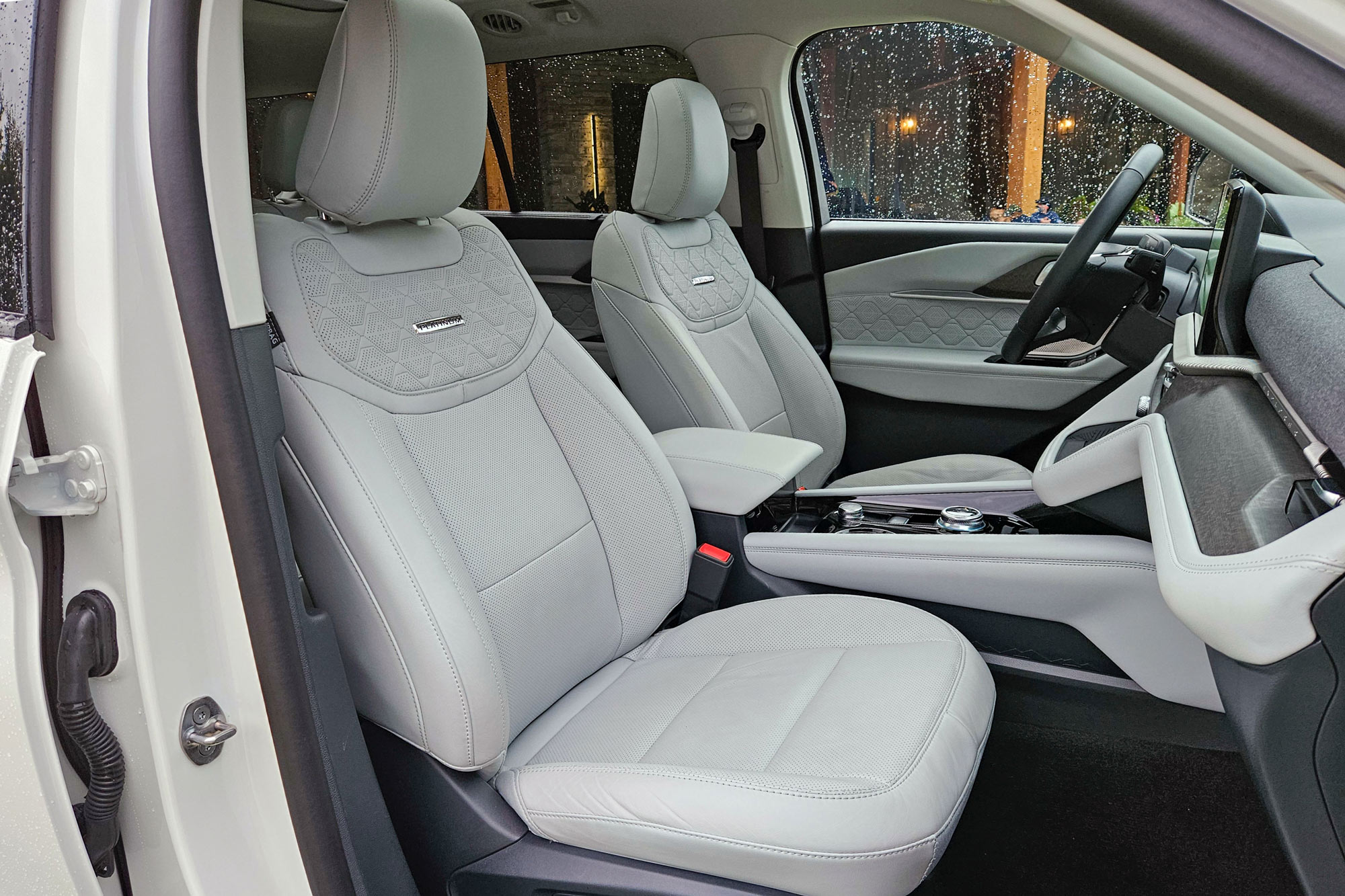 Front seats in a 2025 Ford Explorer