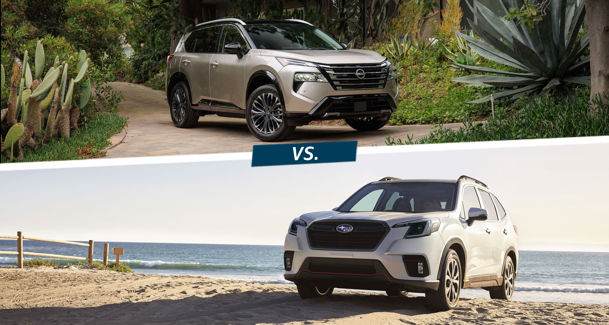 Compared: 2024 Nissan Rogue vs. 2024 Subaru Forester