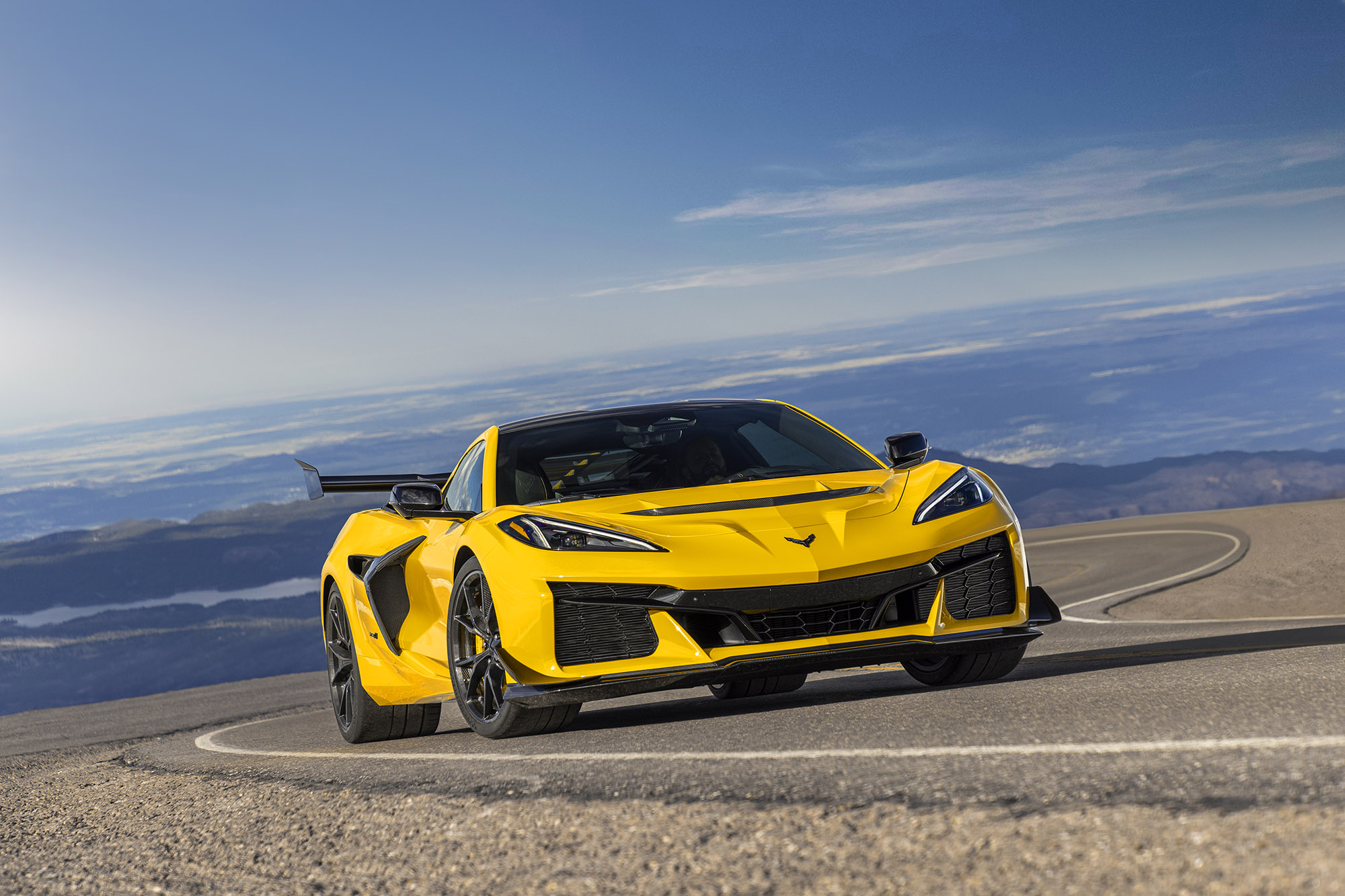 2025 Chevrolet Corvette ZR1 Coupe in Competition Yellow with ZTK Performance Package