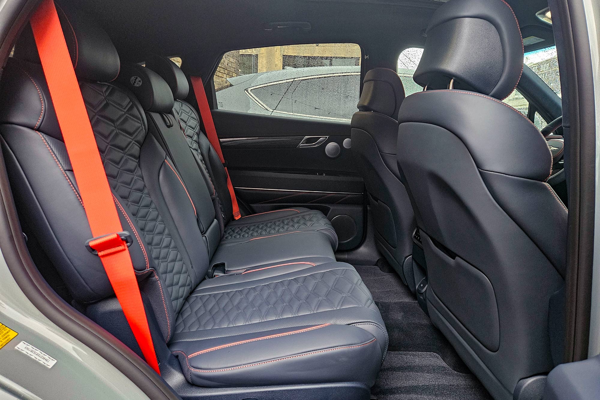 2025 Genesis GV80 Coupe back seats