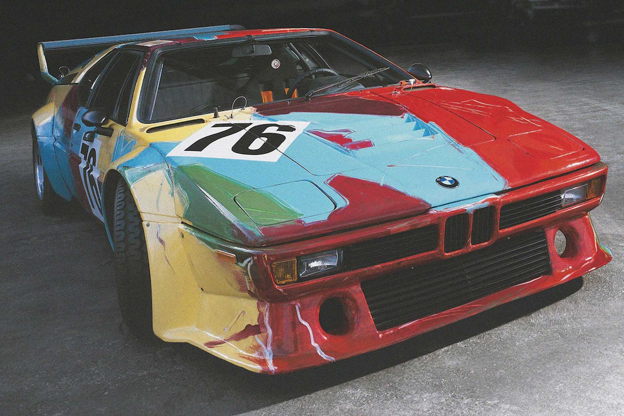 Andy Warhol's designed BMW M1