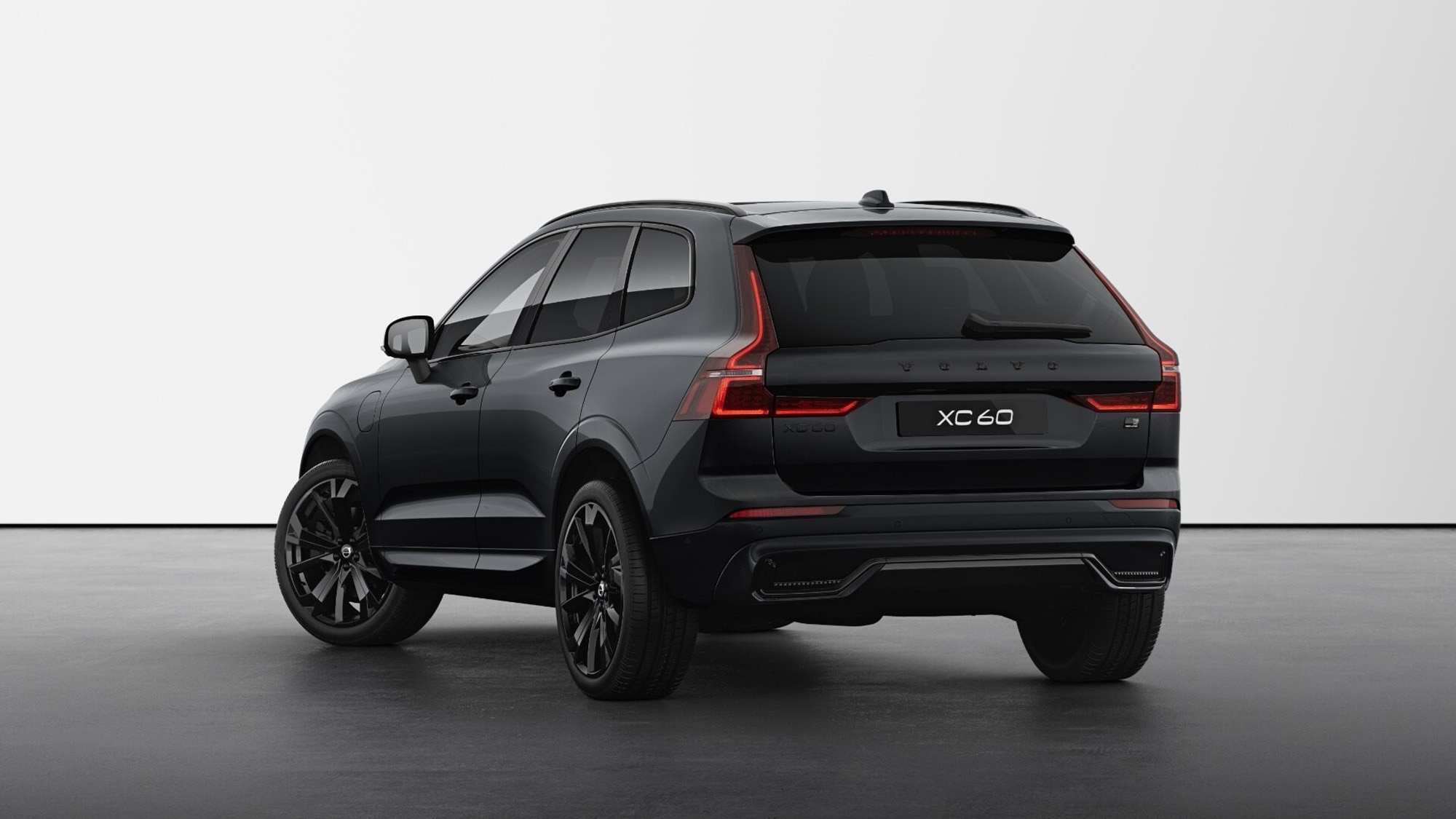 2023 Volvo XC60 in black, rear