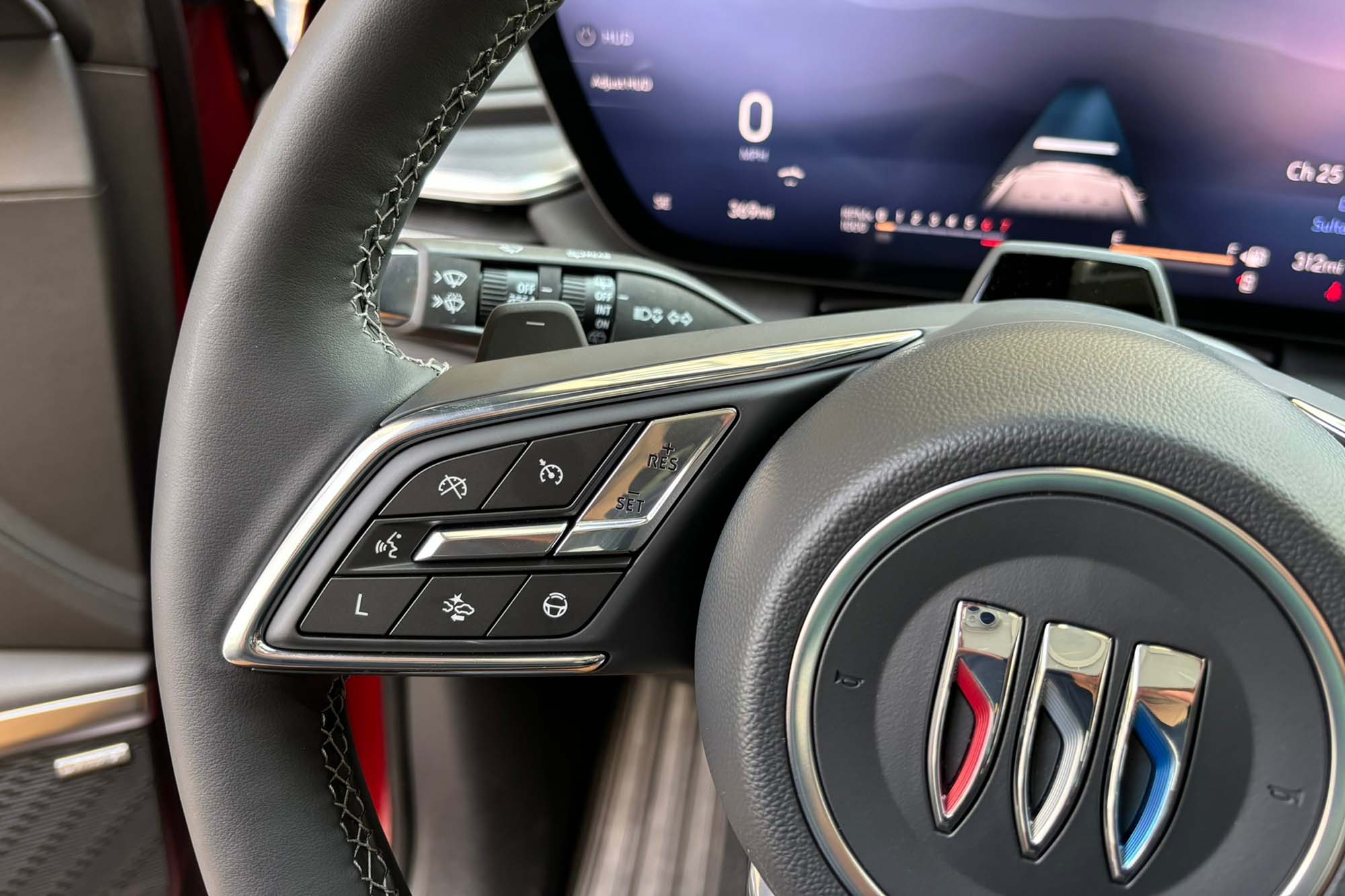 2025 Buick Enclave ST interior showing the safety features