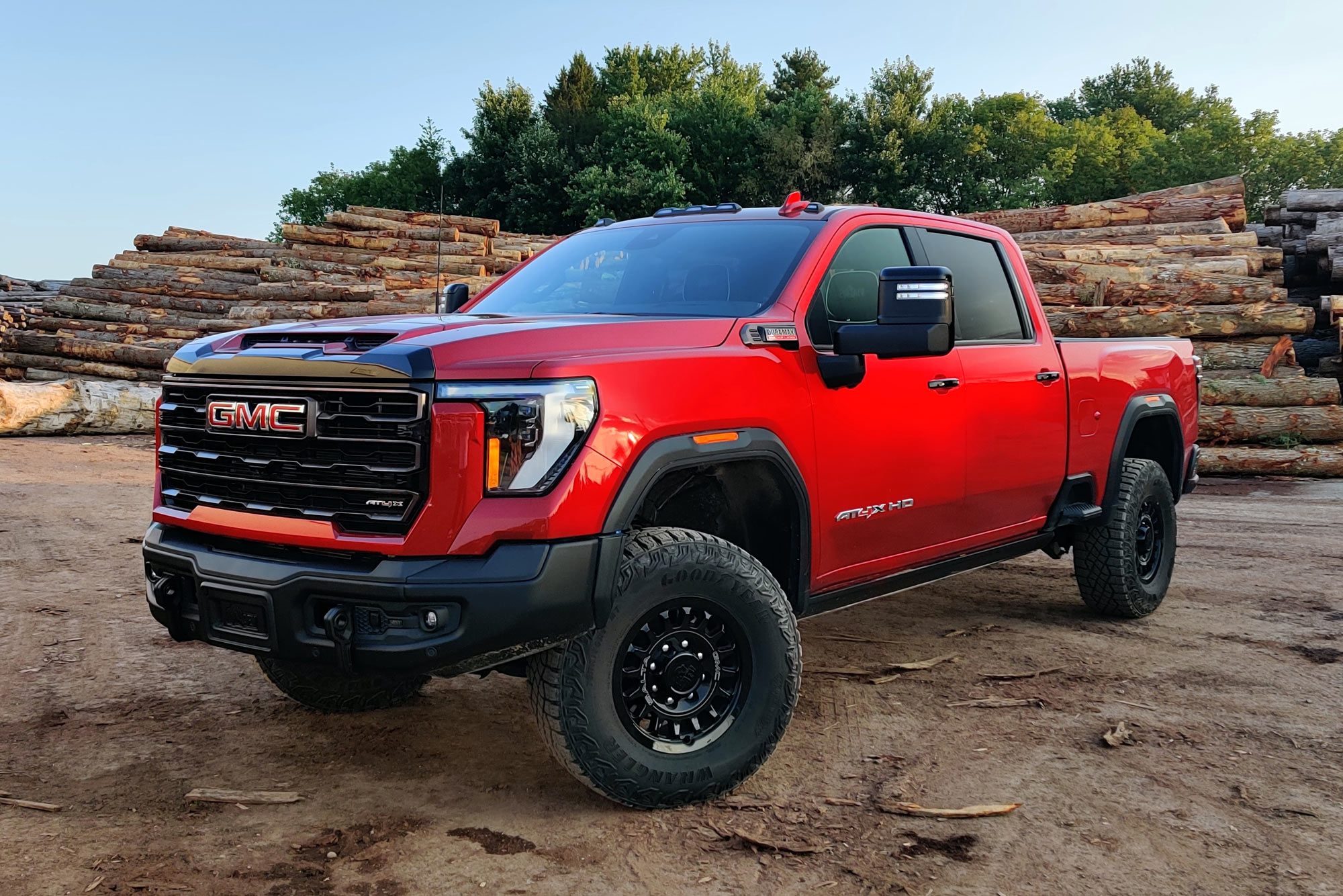 2024 GMC Sierra 2500HD AT4X AEV in Volcanic Red