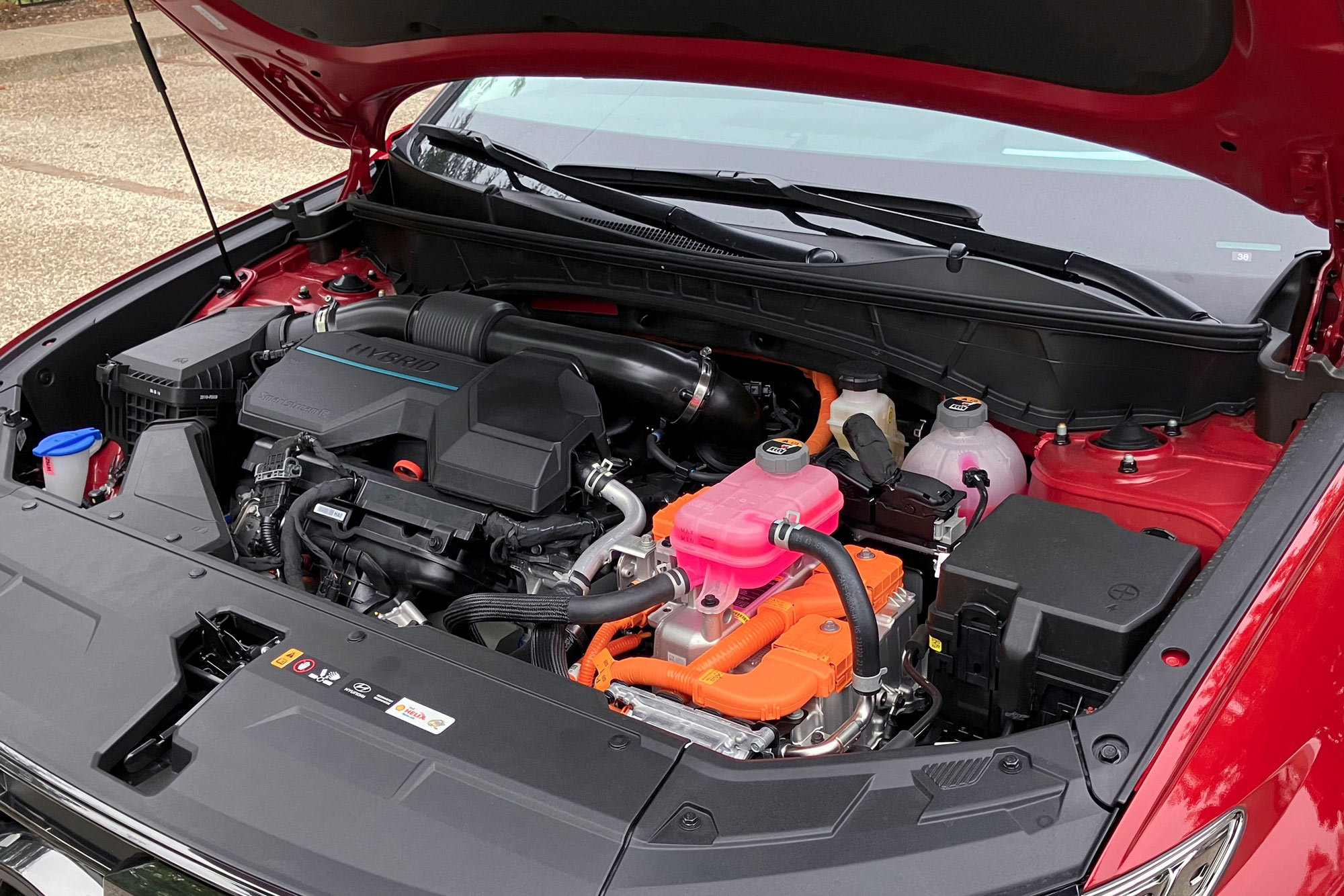 2025 Hyundai Tucson Hybrid Limited engine.