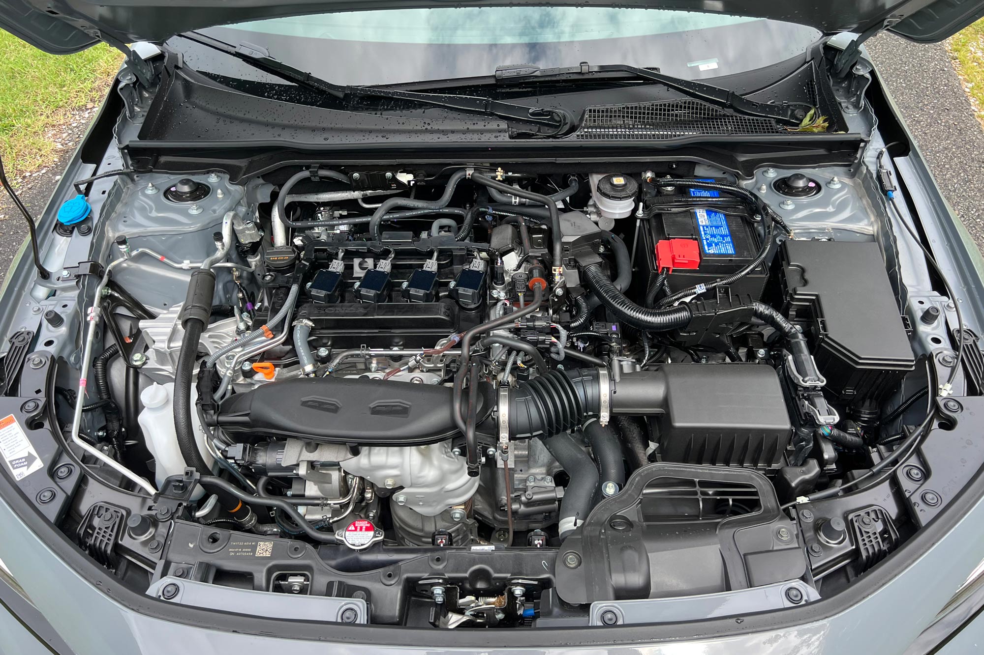 2025 Honda Civic Si turbocharged 1.5-liter four-cylinder engine.