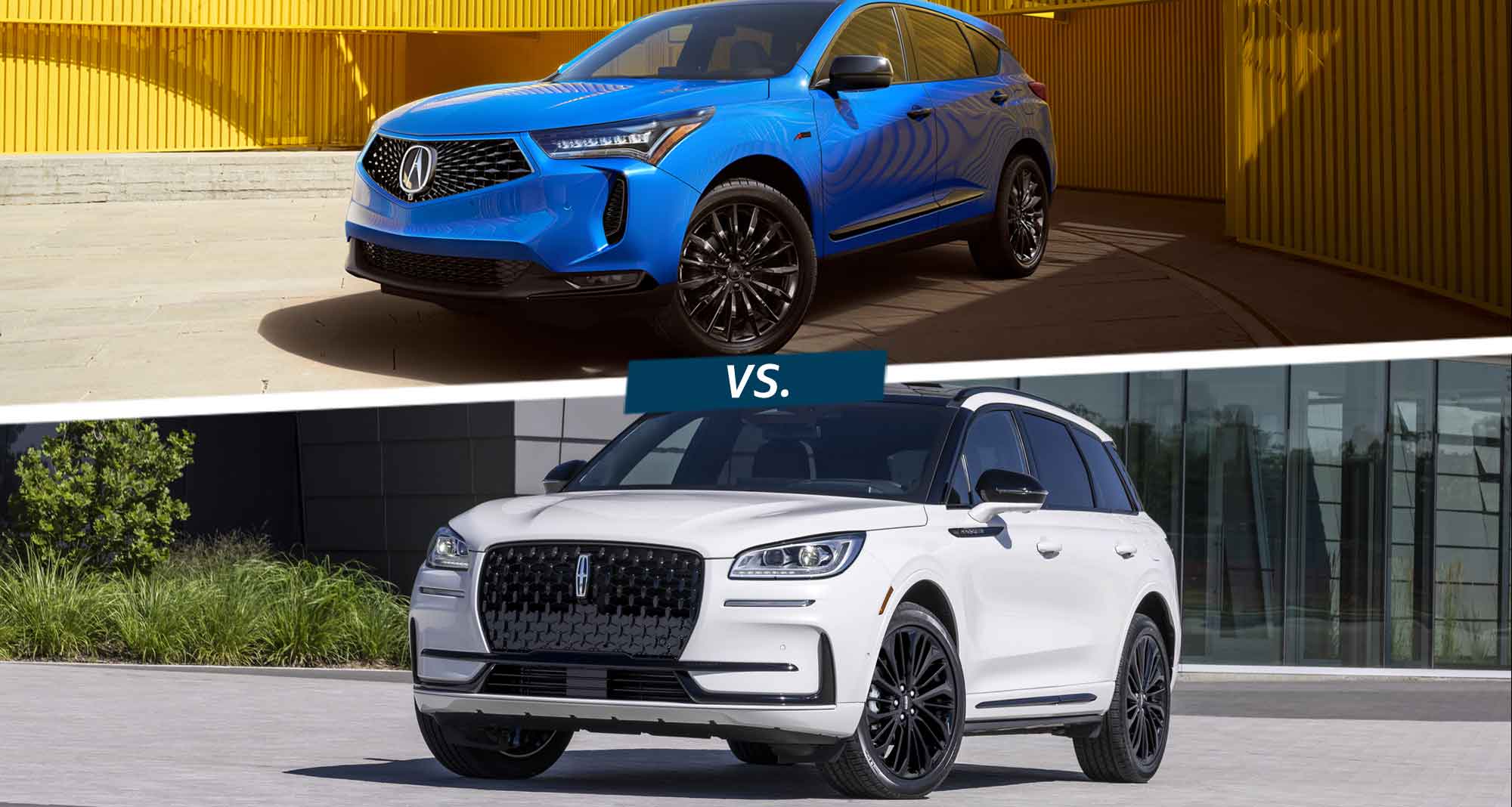 Compared: 2024 Lincoln Corsair vs. 2024 Acura RDX