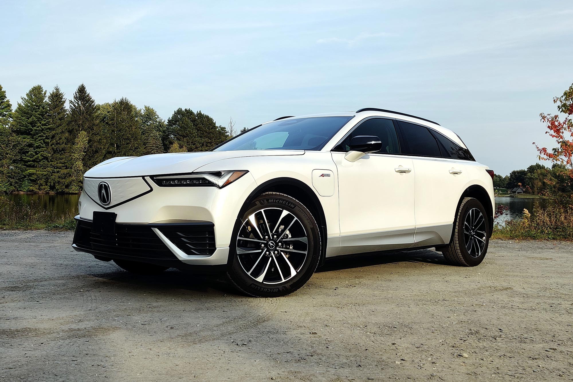 2024 Acura ZDX A-Spec AWD in Snowfall Pearl