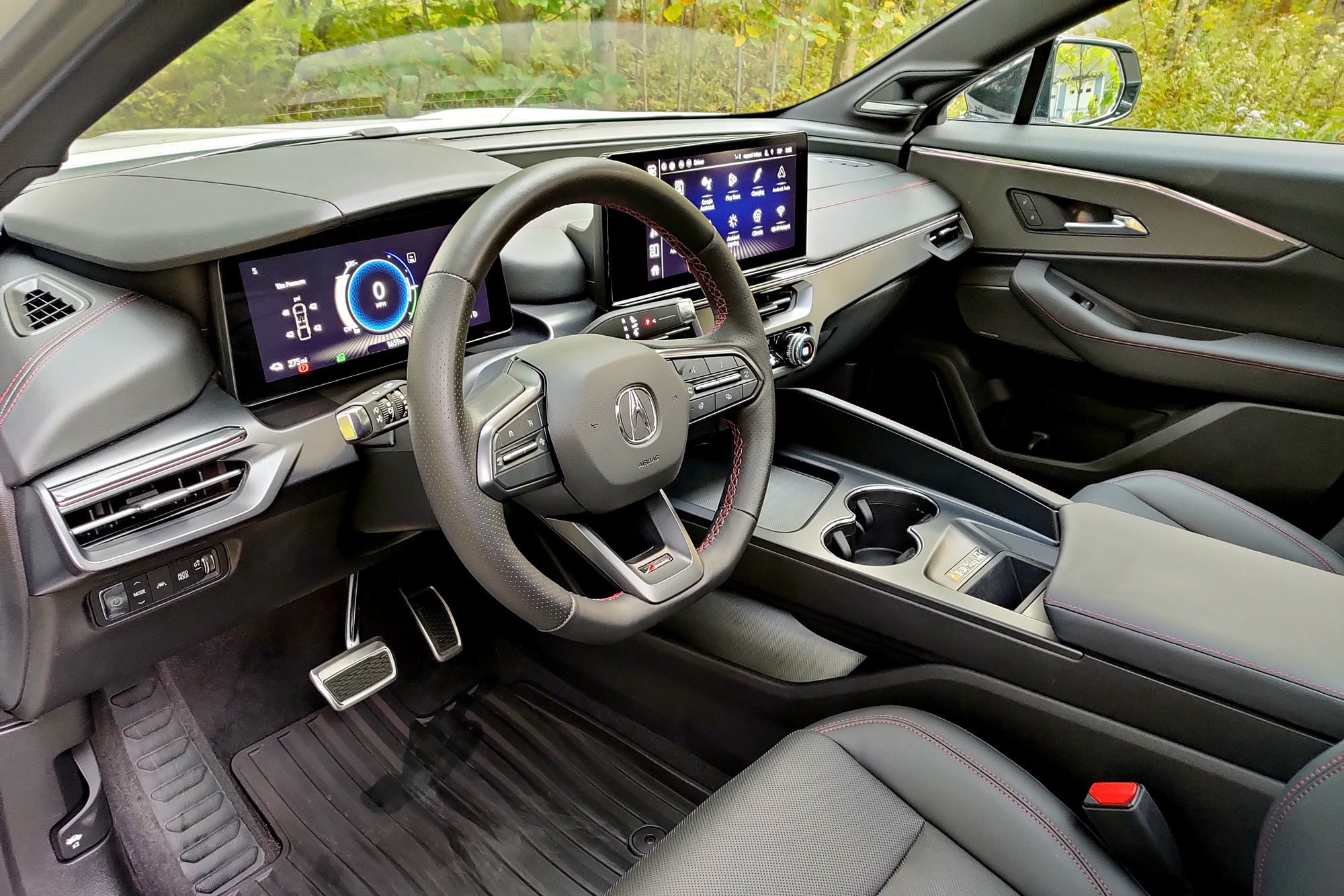 Dashboard of a 2024 Acura ZDX A-Spec AWD