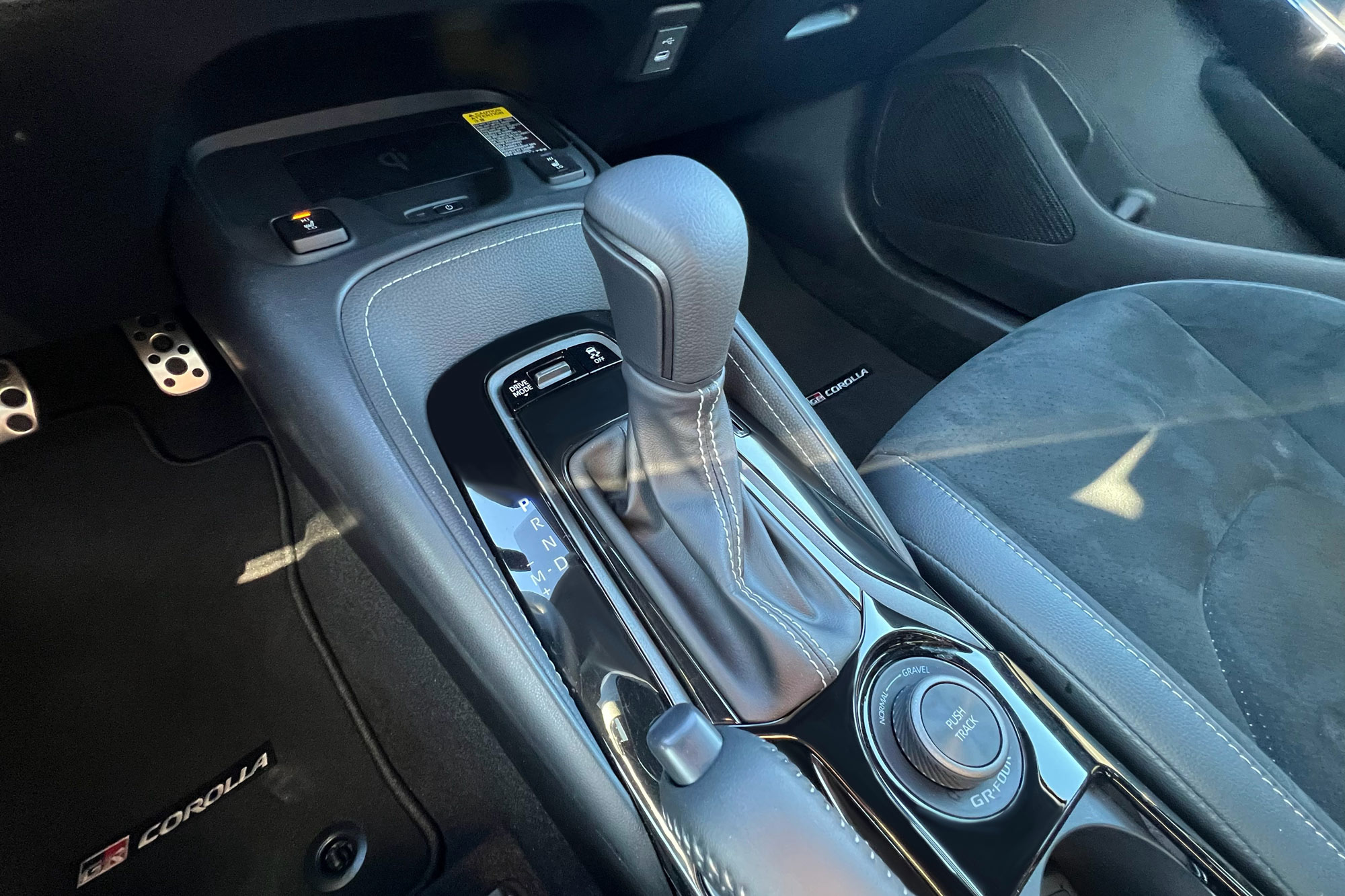 2025 Toyota GR Corolla Premium Plus shifter