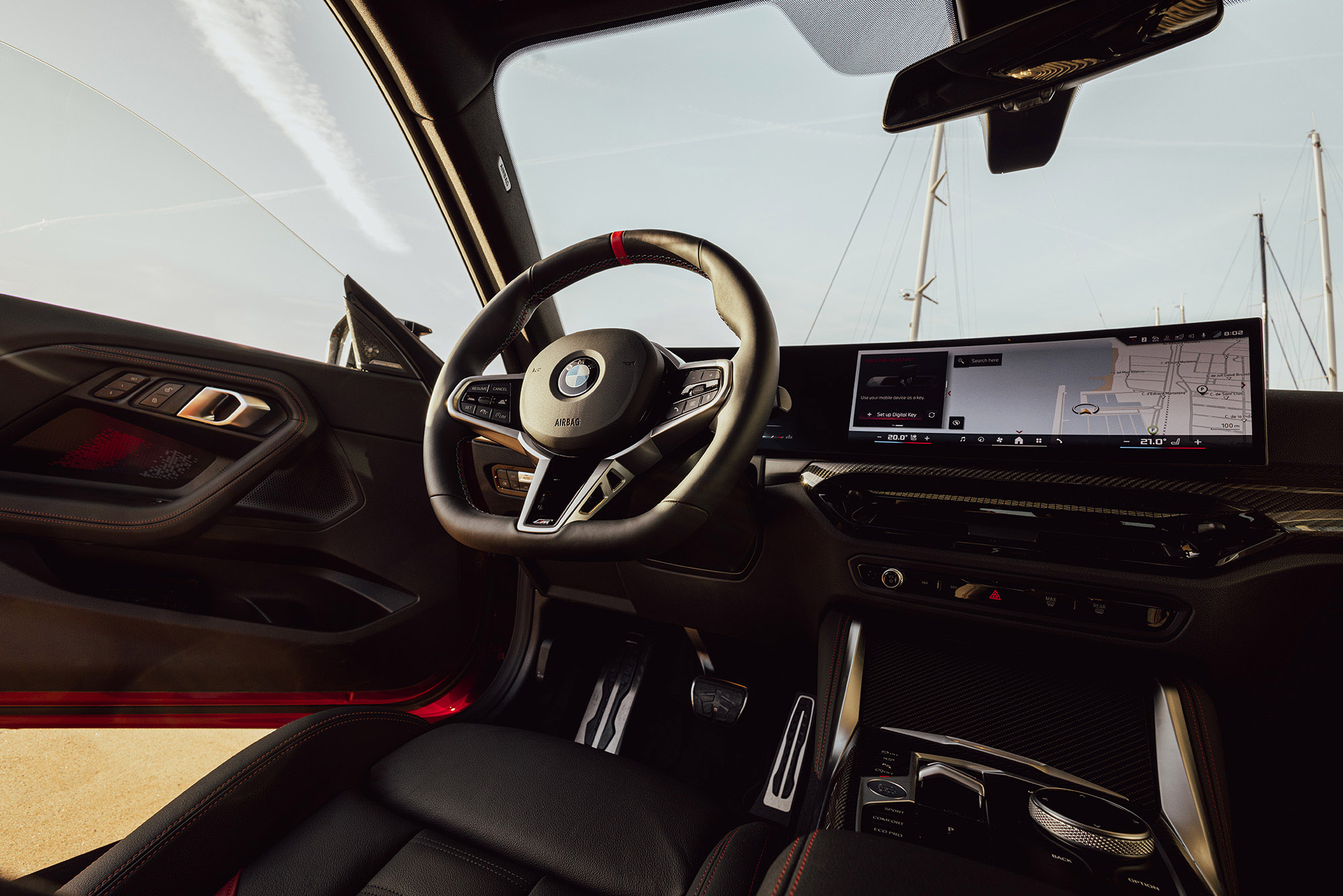 2025 BMW M240i xDrive interior, driver cockpit