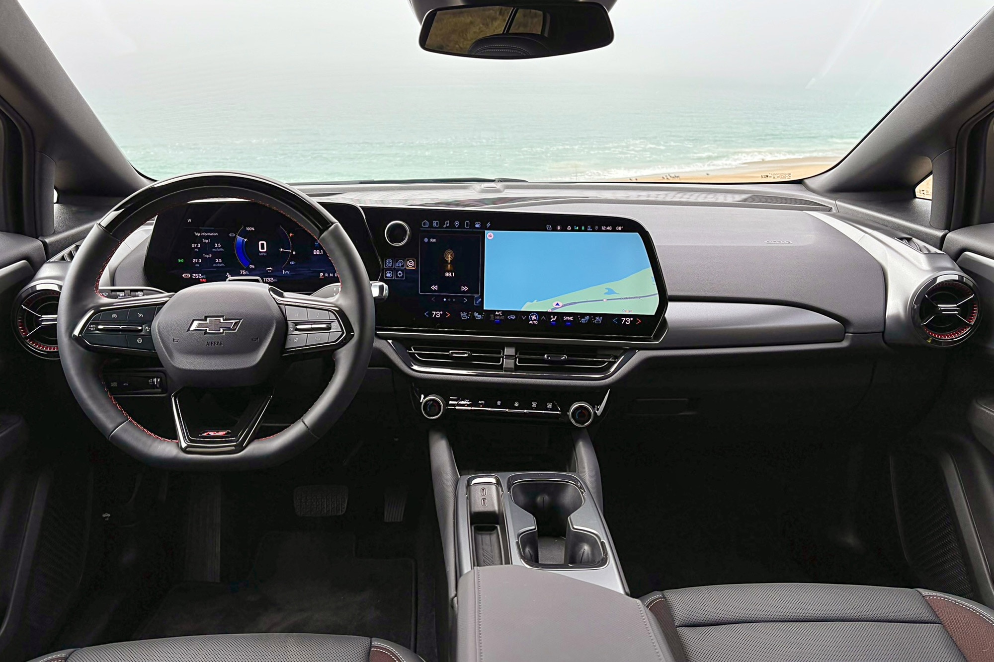 2024 Chevrolet Equinox EV 3RS interior and dashboard