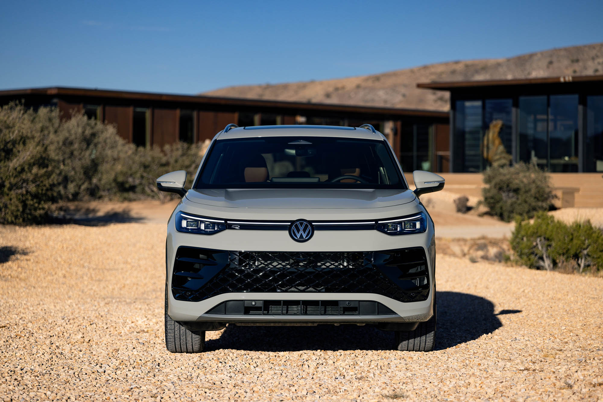 Front nose view of 2025 Volkswagen Tiguan