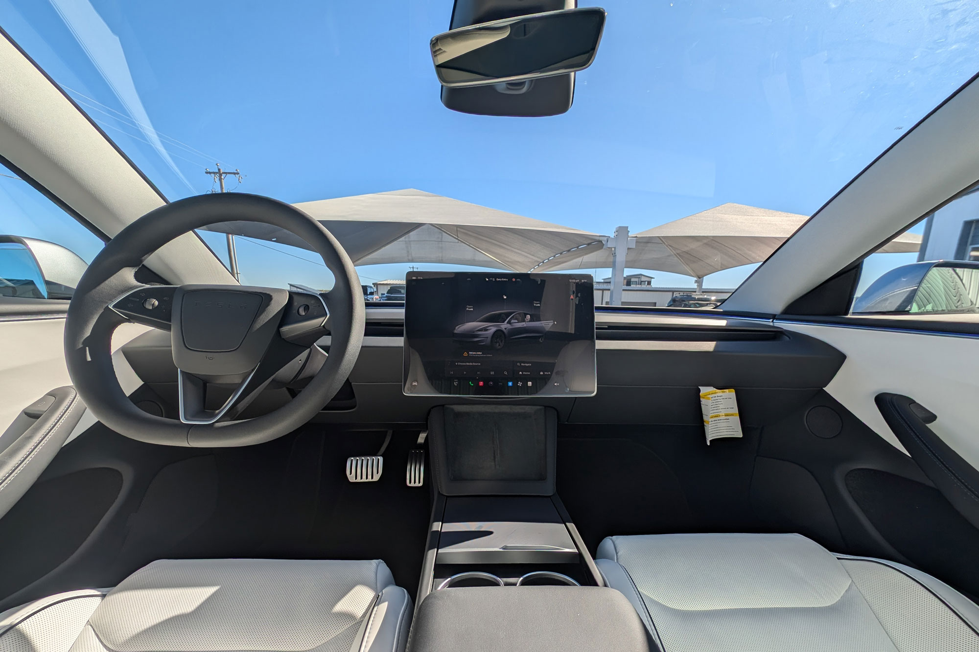 Tesla Model 3 infotainment