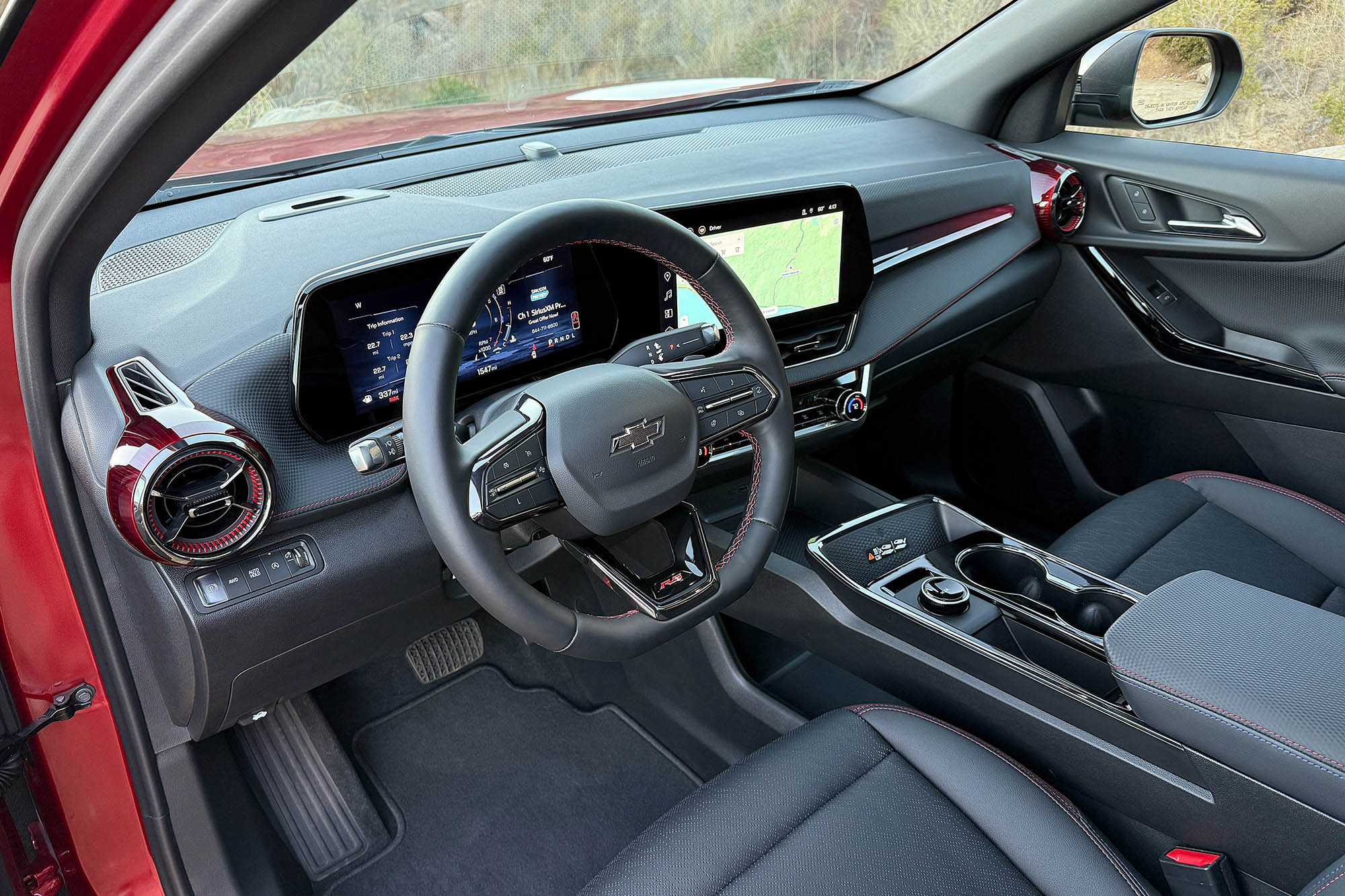 2025 Chevrolet Equinox RS interior showing the dashboard.