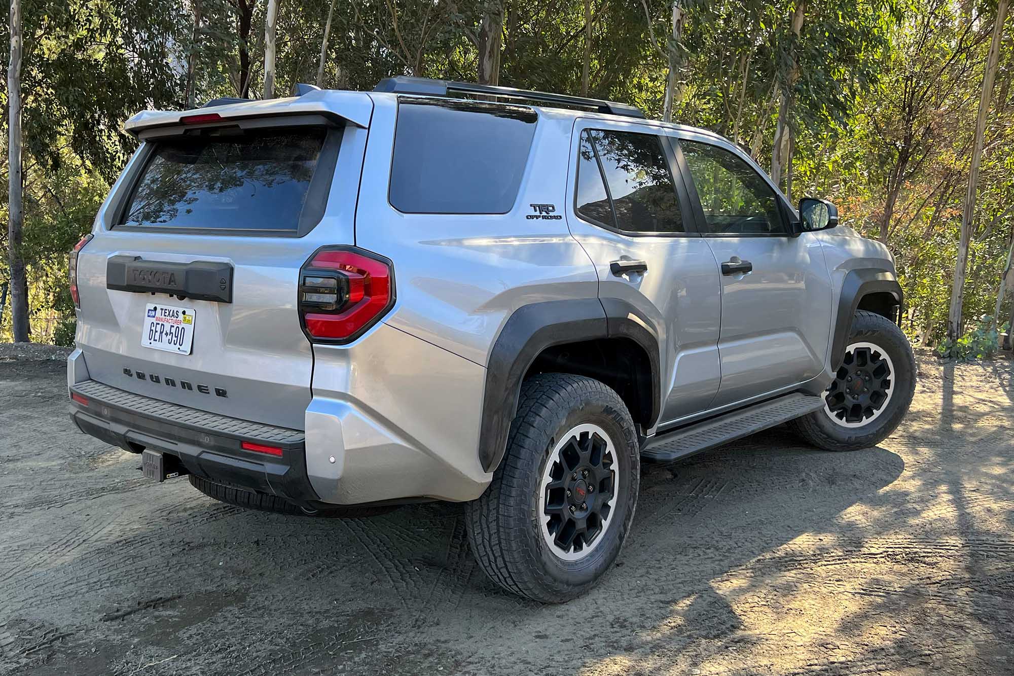 2025 Toyota 4Runner TRD Off-Road in Cutting Edge with trees in the background.