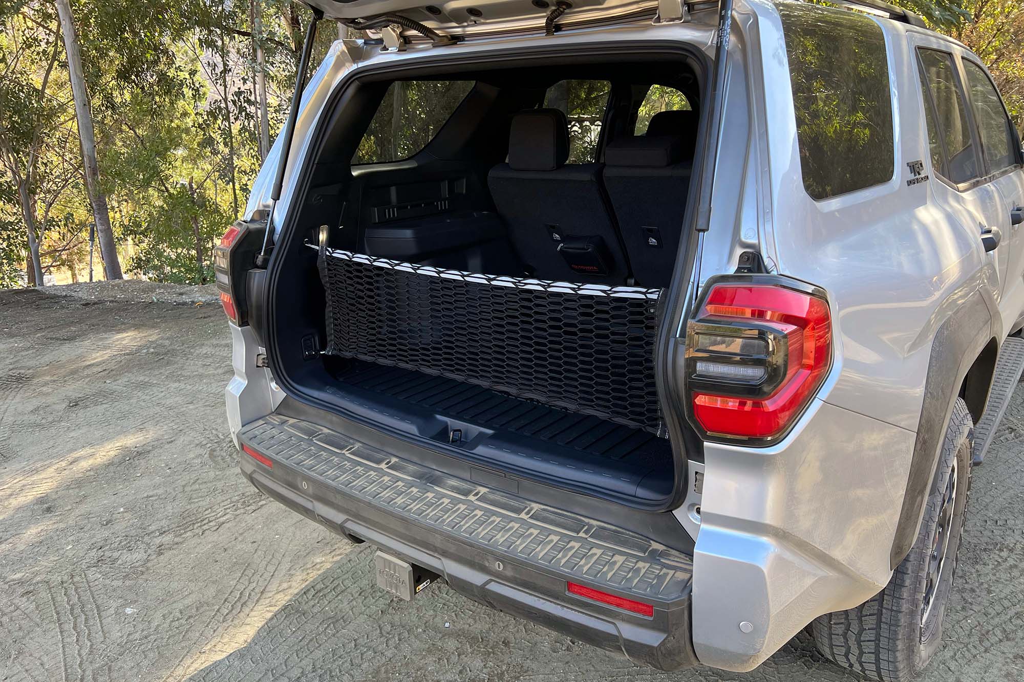 2025 Toyota 4Runner TRD Off-Road cargo area.