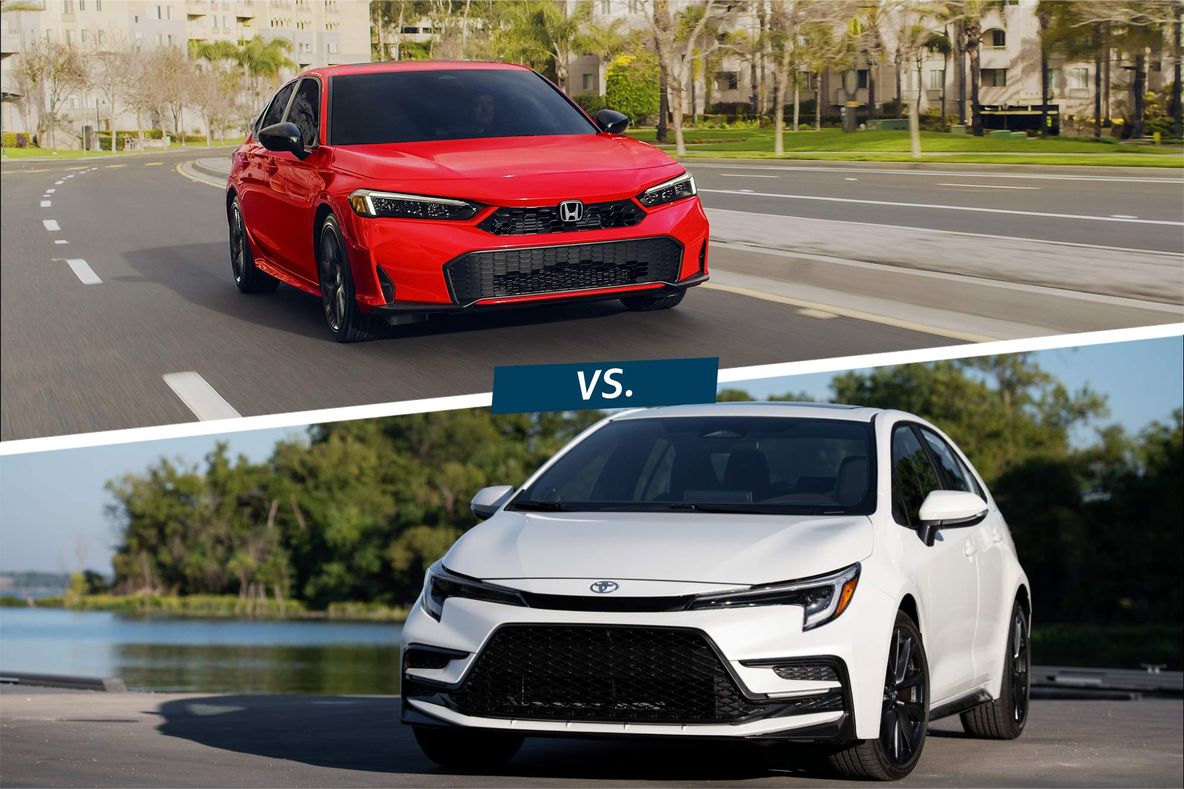 2026 Honda Civic Vs 2026 Toyota Corolla