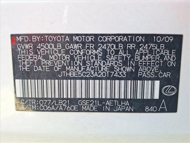 2010 Lexus IS 350