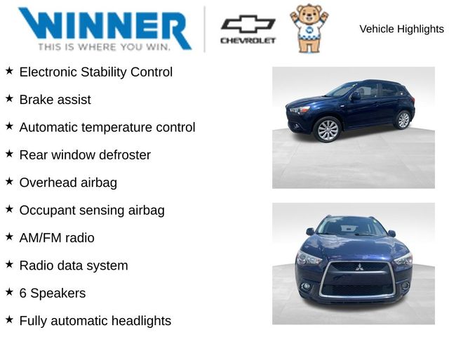2011 Mitsubishi Outlander Sport SE