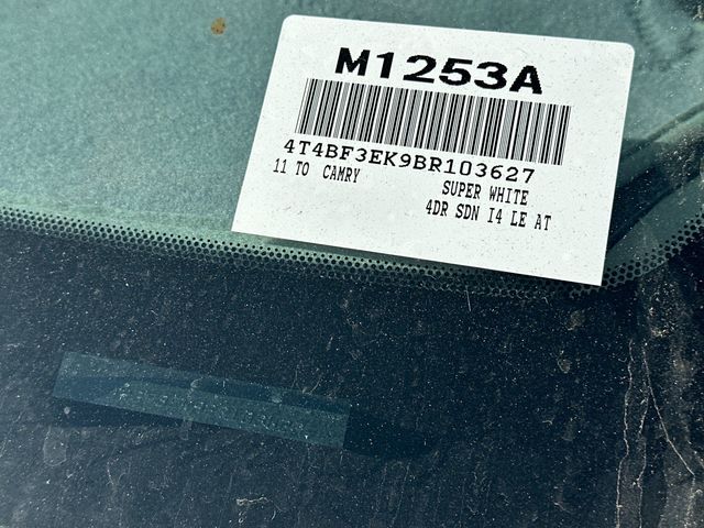 2011 Toyota Camry LE