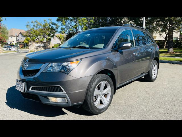 2012 Acura MDX Technology