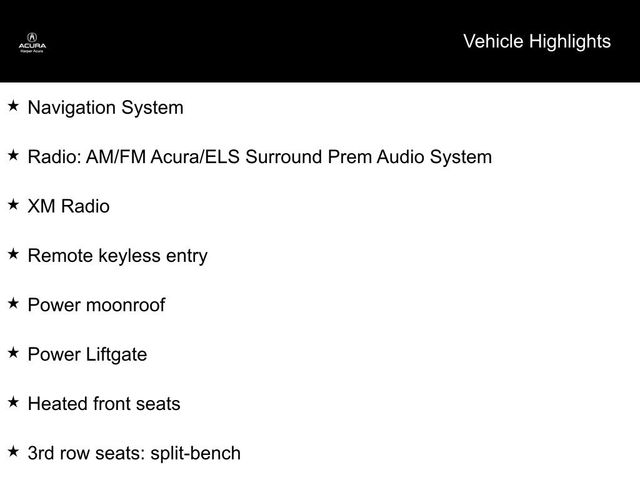 2012 Acura MDX Technology