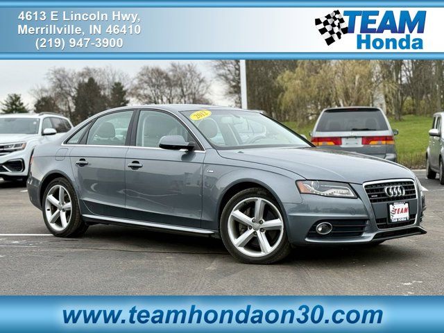 2012 Audi A4 2.0T Premium Plus