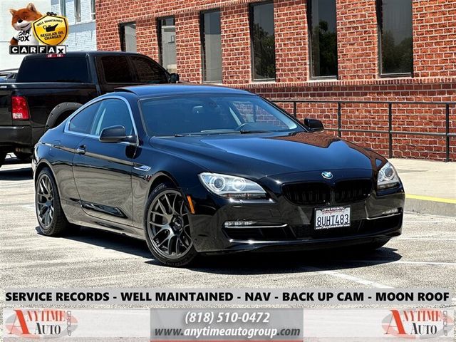 2012 BMW 6 Series 650i