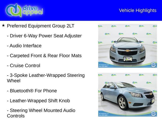 2012 Chevrolet Cruze LT 2LT