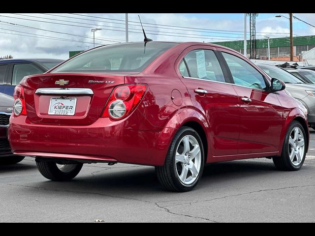 2012 Chevrolet Sonic LTZ