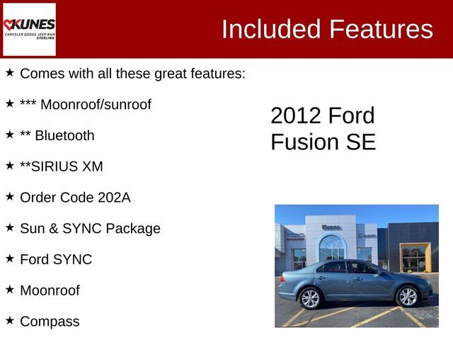 2012 Ford Fusion SE