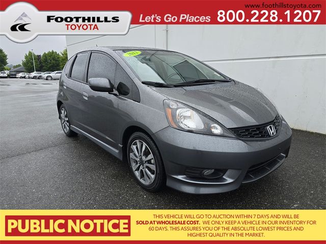 2012 Honda Fit Sport