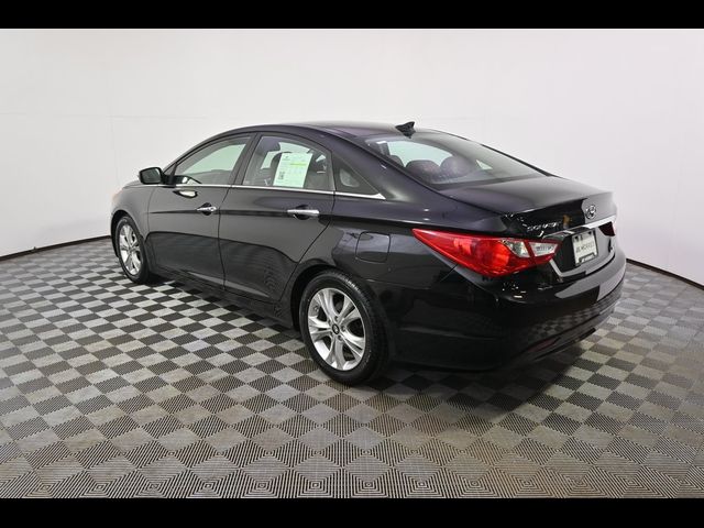 2012 Hyundai Sonata 2.4L Limited Wine Interior