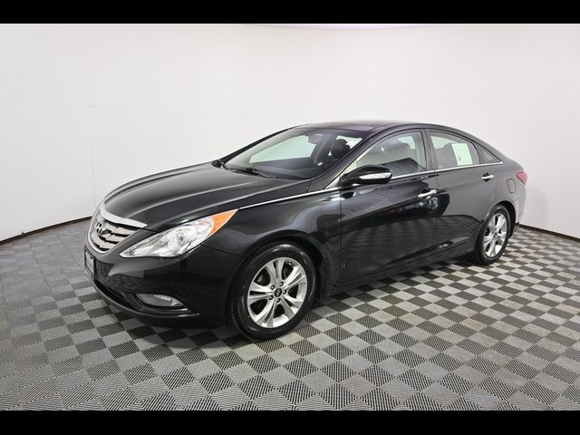 2012 Hyundai Sonata 2.4L Limited Wine Interior