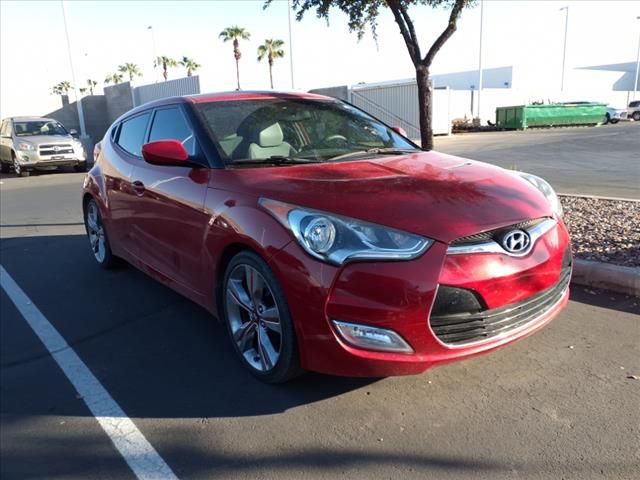 2012 Hyundai Veloster Gray Interior