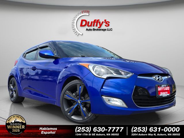 2012 Hyundai Veloster Black Interior