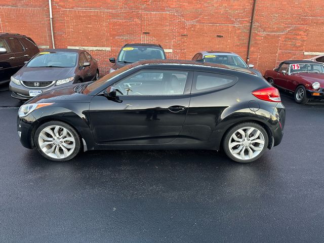 2012 Hyundai Veloster Black Interior