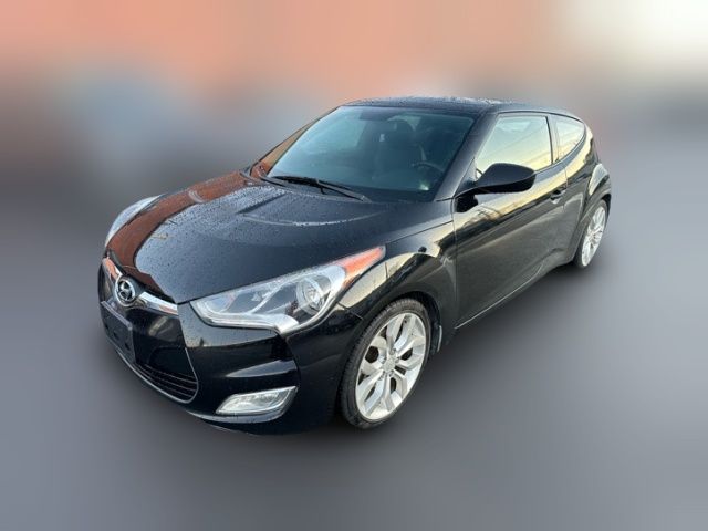 2012 Hyundai Veloster Black Interior