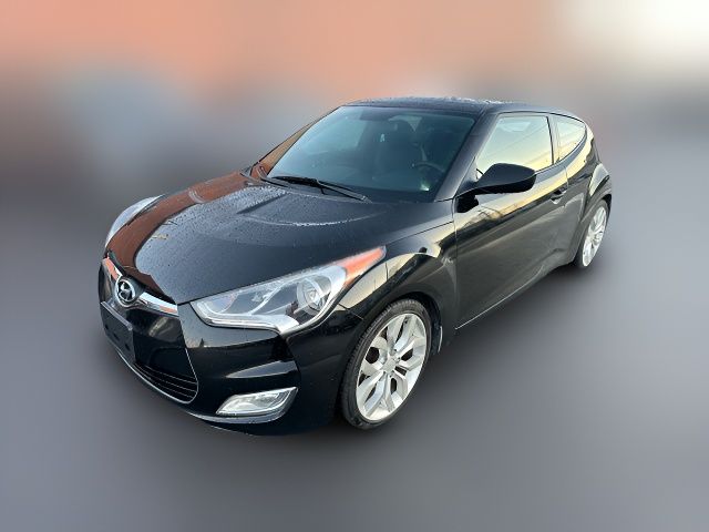 2012 Hyundai Veloster Black Interior