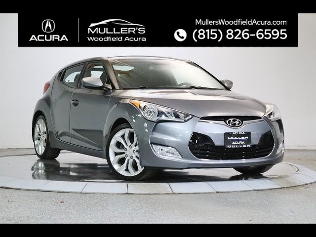 2012 Hyundai Veloster Black Interior