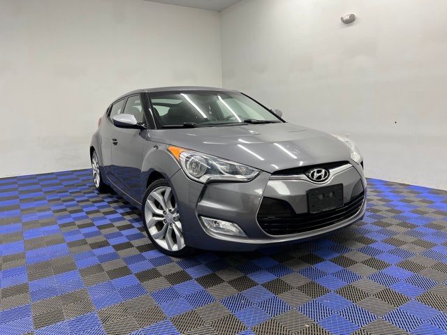 2012 Hyundai Veloster Black Interior