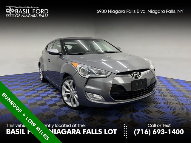 2012 Hyundai Veloster Black Interior