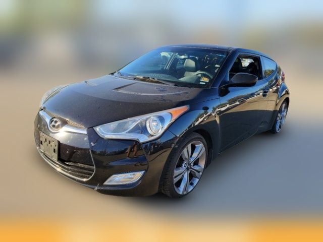 2012 Hyundai Veloster Black Interior