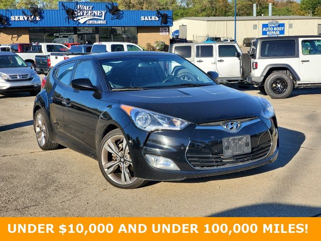 2012 Hyundai Veloster Black Interior