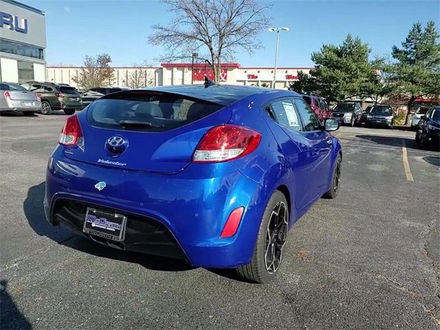 2012 Hyundai Veloster Black Interior