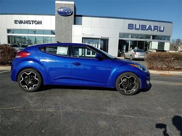 2012 Hyundai Veloster Black Interior