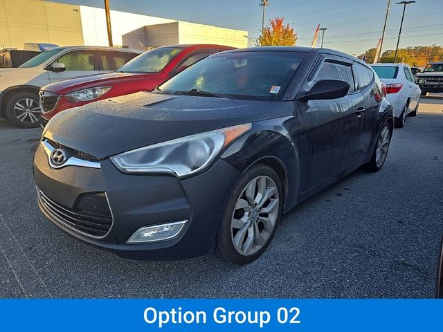 2012 Hyundai Veloster Black Interior